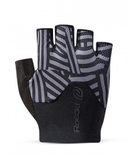 Roeckl Deleni 2 Damen Fahrrad Handschuhe kurz schwarz/grau 2027 