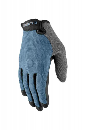 Cube Cmpt Comfort Fahrrad Handschuhe lang blau/grau 2026 