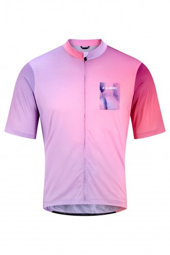 Cube Cmpt Artline Fahrrad Trikot kurz rosa/lila 2026 
