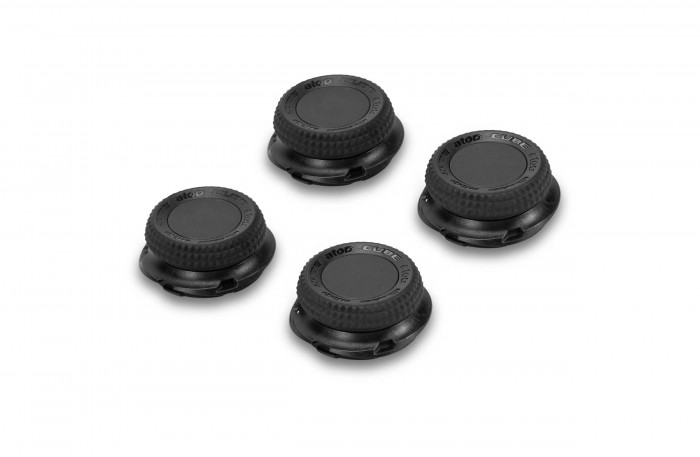 Cube Disc Schuhe Drehverschluss Set schwarz 
