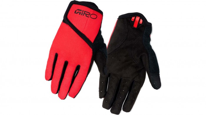 Giro DND Jr II Kids Kinder Fahrradhandschuhe lang rot 2027 