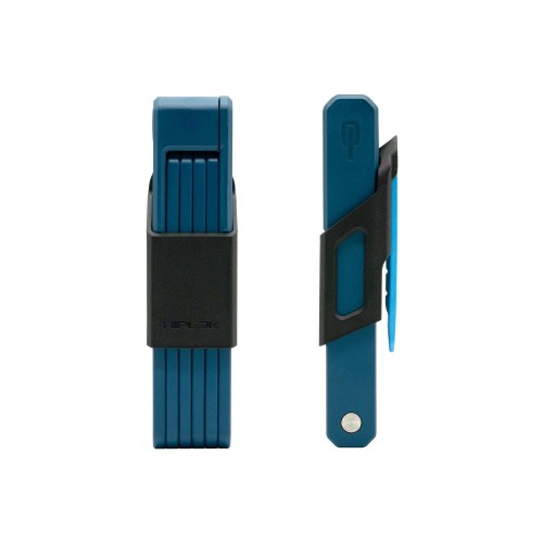 Hiplok Switch 85cm Fahrrad Faltschloss blau 