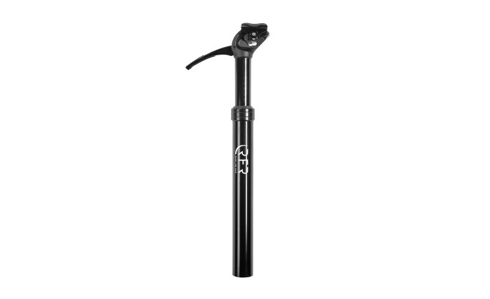 RFR Teleskop Fahrrad Sattelstütze 31,6 mm x 400 mm schwarz 
