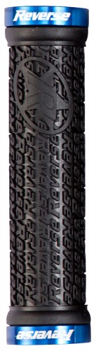 Reverse Grip STAMP Fahrrad Schraubgriffe schwarz/blau 