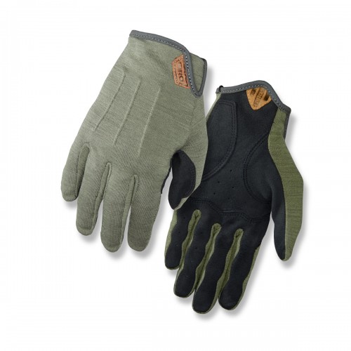Giro D'Wool Fahrrad Handschuhe lang oliv grün 2025 