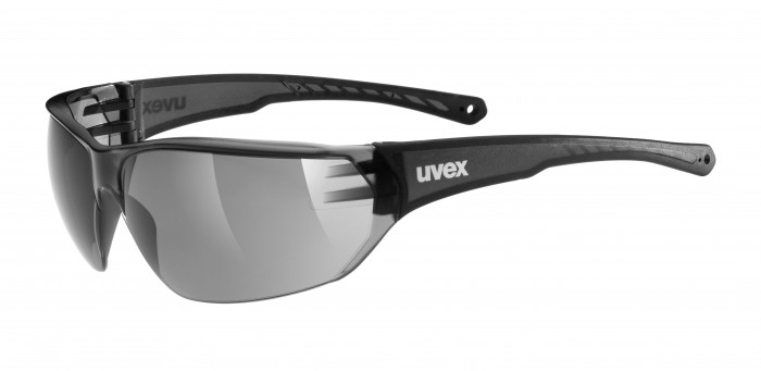 Sport Brille schwarz Uvex SGL 204 Fahrrad 