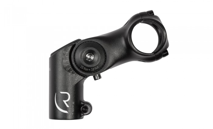 RFR Verstellbarer Vorbau MTB 31.8mm schwarz 