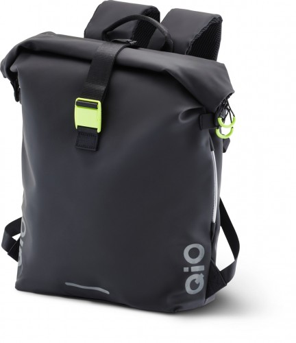 Qio Mika Hook On Fahrrad Gepäckträgertasche / Rucksack schwarz 