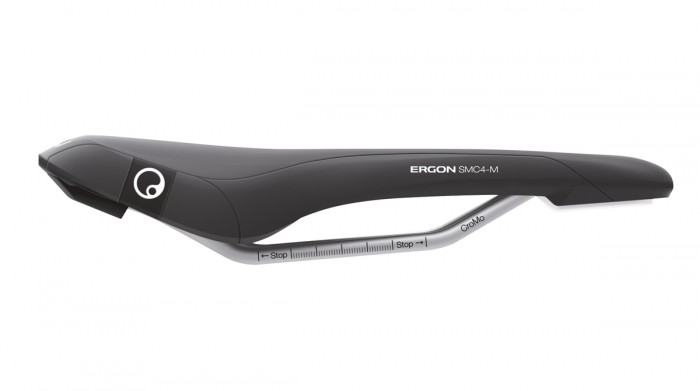 Ergon SMC4 ergonomischer All Mountain MTB Comfort Fahrrad Sattel schwarz 