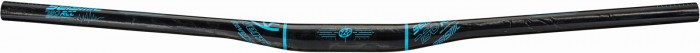 Reverse RCC-790 Seismic MTB Carbon Fahrrad Lenker DF schwarz/hell blau 