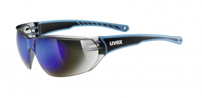 Uvex SGL 204 Fahrrad / Sport Brille blau 
