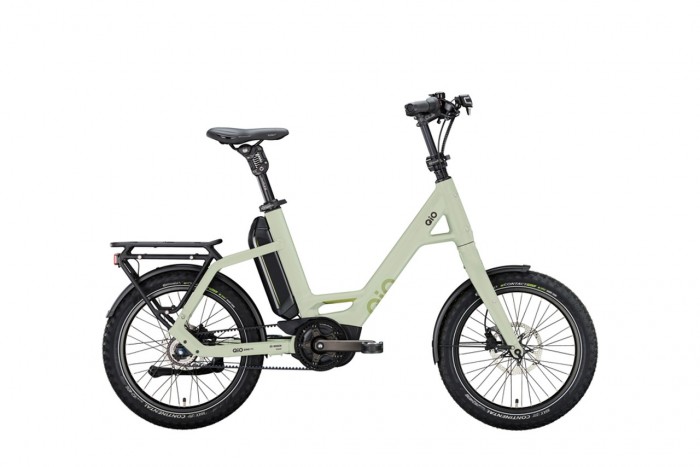 QIO Eins P-5 20'' Pedelec E-Bike Compact Fahrrad olive grün 2023 