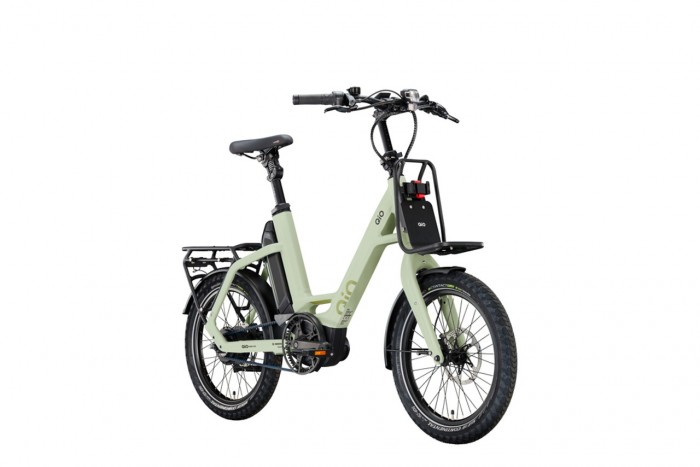 QIO Eins P-E Plus Enviolo 20'' Pedelec E-Bike Compact Fahrrad olive grün 2023 
