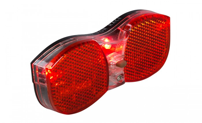 RFR Standard Fahrrad Gepäckträgerrücklicht schwarz 
