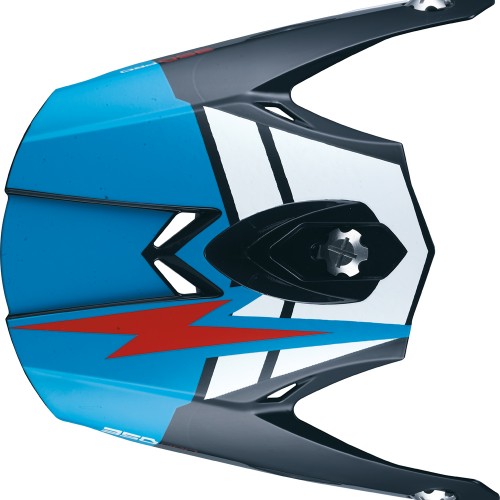 Scott 350 Pro Podium Visor Helm Visier blau/blau 2015 