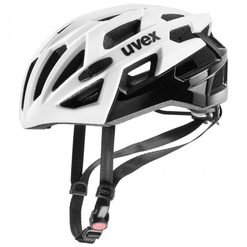 Uvex Race 7 Rennrad Fahrrad Helm weiß/schwarz 2024 51-55cm