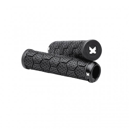 Sixpack D-Trix AL Lock-On Fahrrad Schraubgriffe schwarz/schwarz 