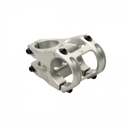 Sixpack Your Part Millenium MTB Fahrrad Vorbau 35mm / 45 mm champagne silberfarben 