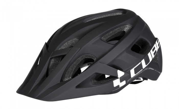Cube AM Race MTB Fahrrad Helm schwarz/weiß 2020 