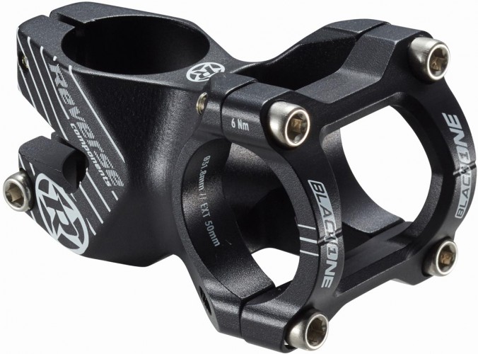 Reverse Black-One Enduro Vorbau 1 1/8 31.8mm 50mm schwarz/weiß 