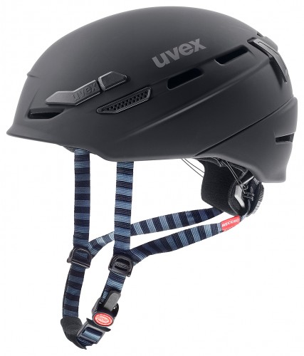 Uvex P.8000 Tour Winter Fahrrad Helm Gr. 55-59cm schwarz 2020 
