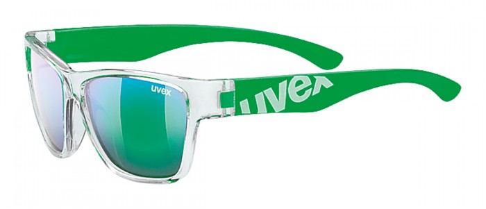Uvex Sportstyle 508 Kinder Fahrrad / Sport Brille klar/grün 