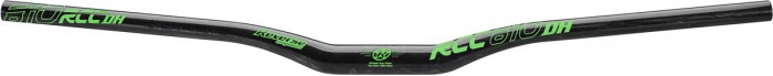 Reverse RCC-810 DH Carbon Fahrrad Lenker 31,8mm / 25mm UD glanz schwarz/grün 
