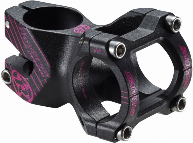 Reverse Black-One Enduro Vorbau 1 1/8 31.8mm 50mm schwarz/pink 