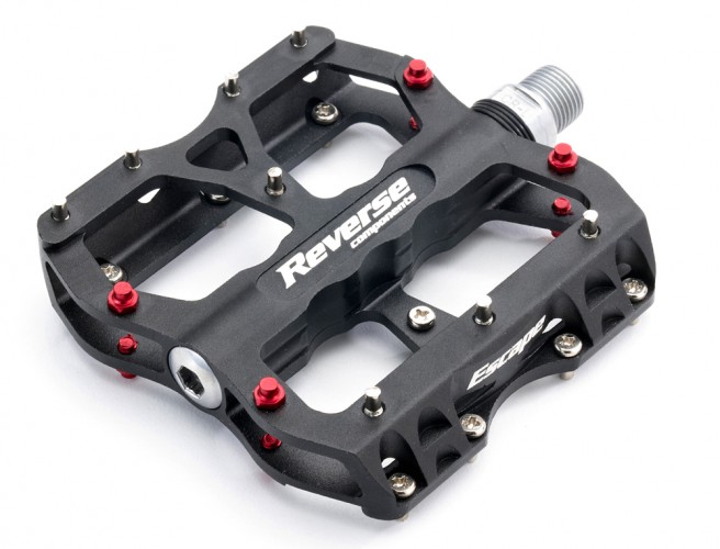 Reverse Escape Flat Fahrrad Pedal schwarz 