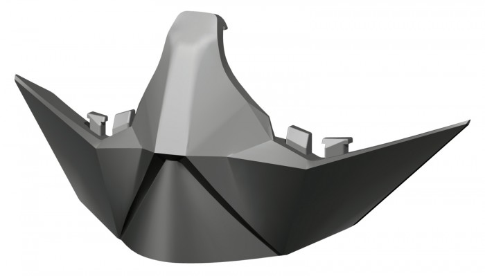 Scott Hustle MX Goggle Facemask schwarz Einheitsgröße 