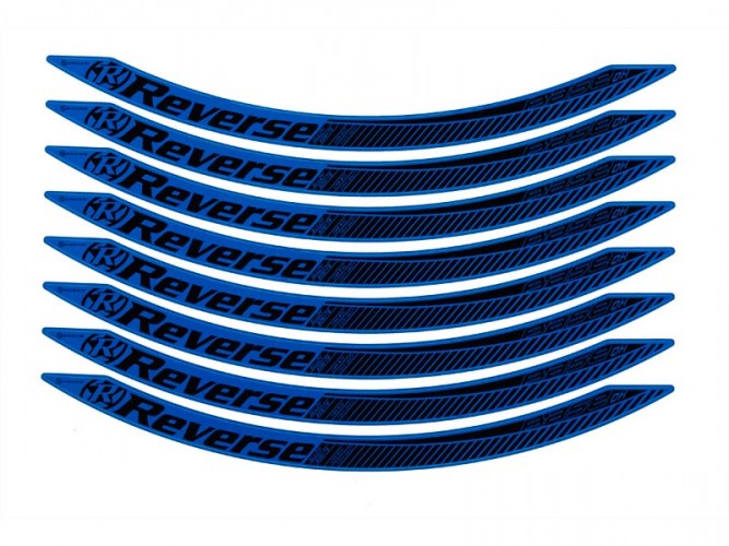 Reverse Stickerkit, für Base DH Felge 650B dunkel blau 