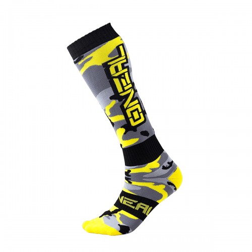 O'neal Pro MX Socken Hunter schwarz/grau/gelb Einheitsgröße 2024 Oneal 