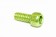 Reverse Pedal Pin Set US-Size Alu hell grün 
