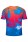 Cube X Actionteam Fahrrad Trikot kurz blau/pink 2026 