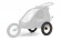 Cube Fat Wheels hinten für Kinder Fahrradanhänger Double schwarz 