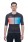 Cube Teamline Fahrrad Trikot kurz schwarz/blau/rot 2026 