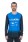 Cube Vertex X Actionteam Fahrrad Trikot lang schwarz/blau 2026 