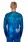 Cube X Actionteam Fahrrad Trikot lang blau/grün 2025 