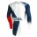 O'Neal Element Racewear FR Jersey Trikot lang blau/weiß/rot 2023 Oneal 