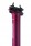 Sixpack Menace Fahrrad Sattelstütze 350mm x 27.2mm / 31.6mm rot 