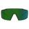 Scott Shield Wechselscheiben Fahrrad Brille kaki grün/grün chrome 