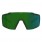 Scott Shield Compact Wechselscheiben Fahrrad Brille kaki grün/grün chrome 