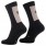Scott Block Stripe Crew Fahrradsocken schwarz/rosa 2026 