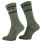 Scott Retro Casual Crew 3er Pack Fahrradsocken grün 2026 