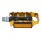NC-17 Trekking Pro Flat Fahrrad Pedal schwarz/gold 