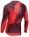 Northwave Blade Winter Fahrradtrikot lang lava rot/bordeaux 2027 