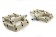 Acid Flat C1-IB Fahrrad Pedale desert beige 
