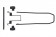 Acid Spring Clip Federklappe für Pure Universal Gepäckträger schwarz 