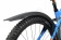 Acid Mud Blocker Long Fahrrad Schutzblech hinten schwarz 