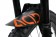 Acid Downhill Mudfender Fahrrad Schutzblech vorne schwarz/orange 